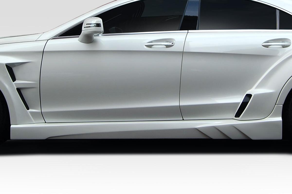 2012-2018 Mercedes CLS Duraflex Vector Side Skirts - Image 1