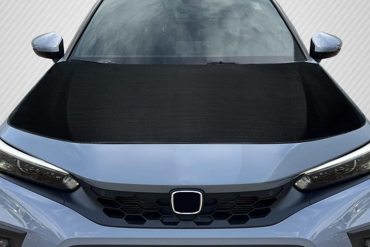 2022-2025 Honda Civic Carbon Creations OEM Look Carbon Fiber Hood - Image 1