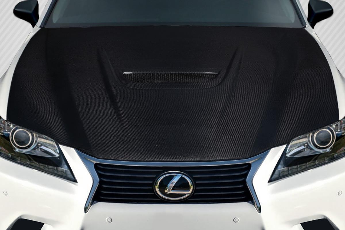 2013-2020 Lexus GS Carbon Creations Alpine Carbon Fiber Hood - Image 1