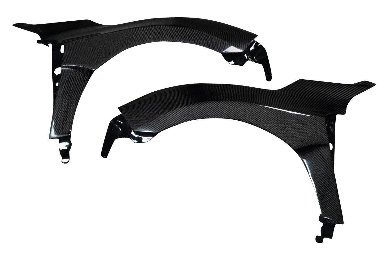 2017-2021 Honda Civic Carbon Creations Skywalker Carbon Fiber Fender - Image 2