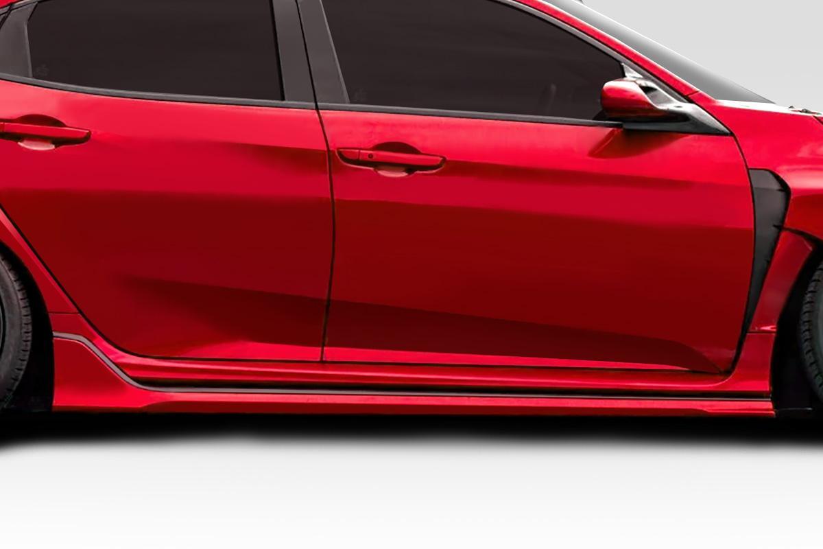 2017-2021 Honda Civic Duraflex Skywalker Side Skirts - Image 1