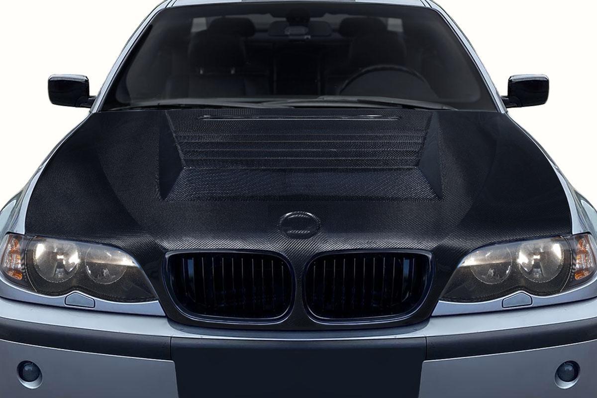 2002-2005 BMW 3 Series Carbon Creations D-1 Carbon Fiber Hood - Image 1