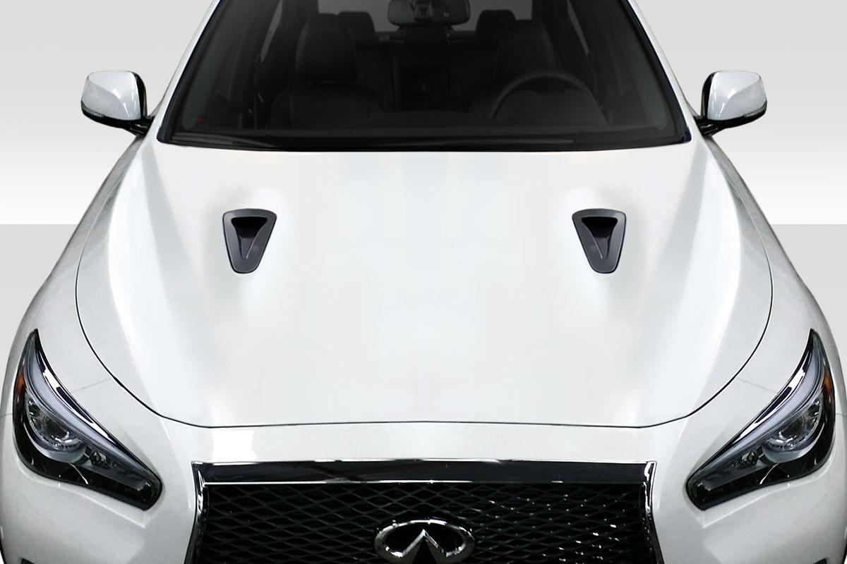 2014-2023 Infiniti Q50 Duraflex GTR Look Hood - Image 1