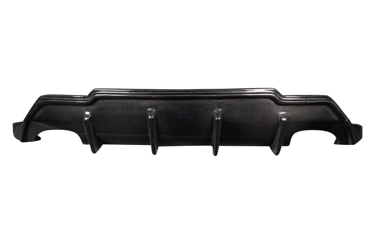 2016-2020 Lexus GS Carbon Creations Tarvo Carbon Fiber Rear Lip - Image 2