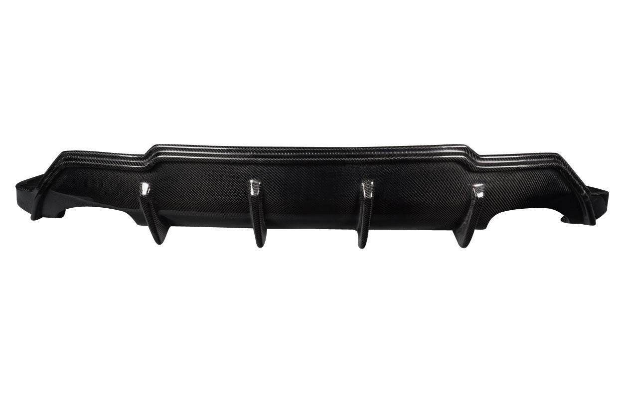 2016-2020 Lexus GS Carbon Creations Tarvo Carbon Fiber Rear Lip - Image 3