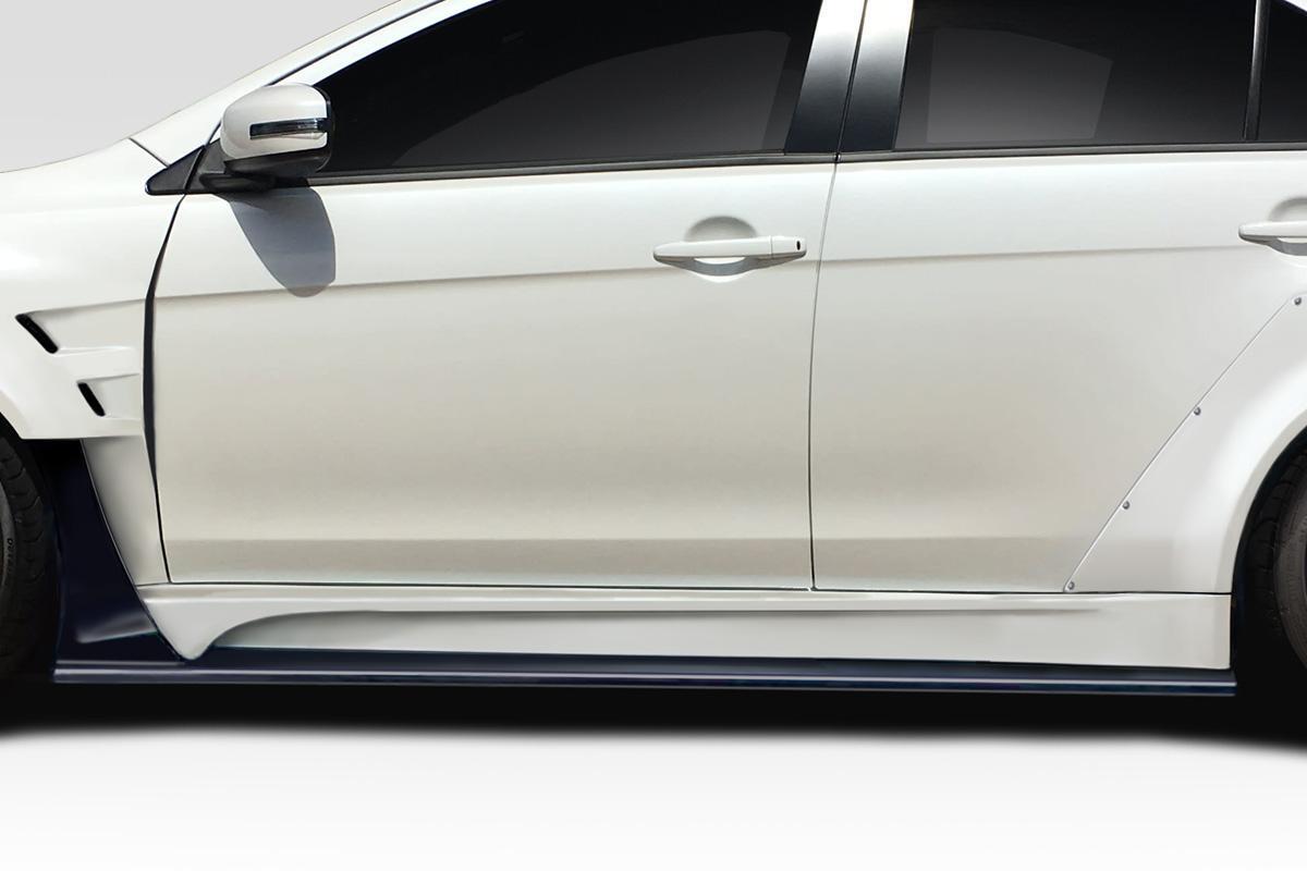 2008-2017 Mitsubishi Lancer Duraflex Vantix Side Skirts - Image 1