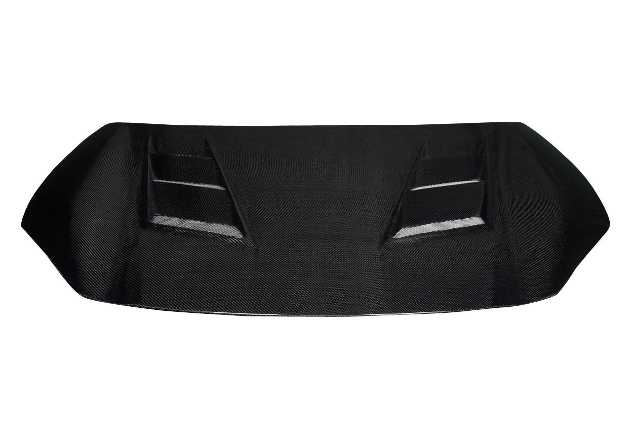 2022-2025 Toyota GR86 Carbon Creations Aven Carbon Fiber Hood - Image 2