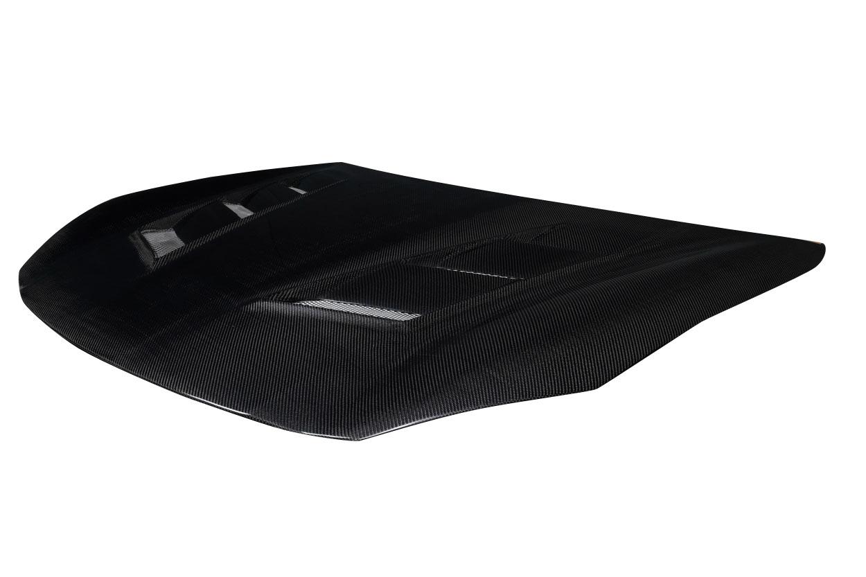 2022-2025 Toyota GR86 Carbon Creations Aven Carbon Fiber Hood - Image 3