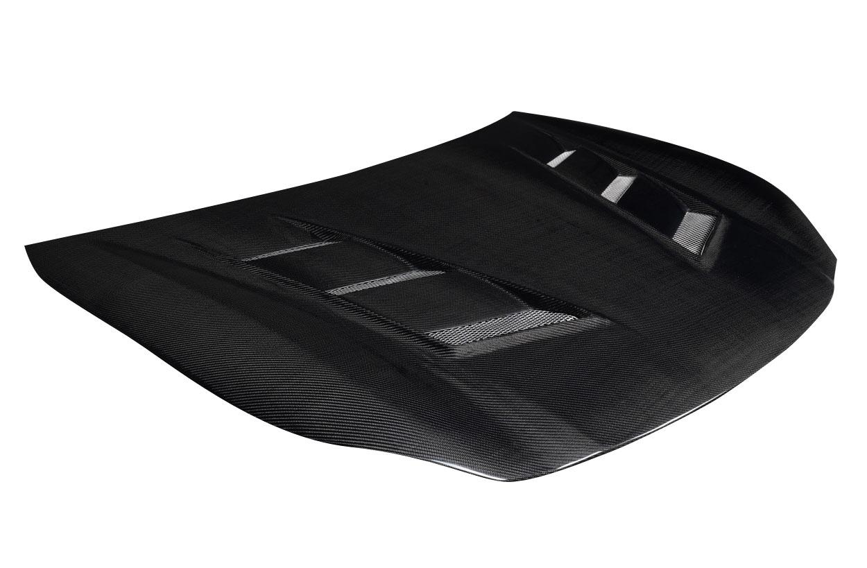 2022-2025 Toyota GR86 Carbon Creations Aven Carbon Fiber Hood - Image 4