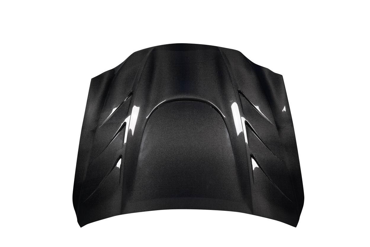 2014-2020 Lexus IS Carbon Creations Akiyama Carbon Fiber Hood - Image 6