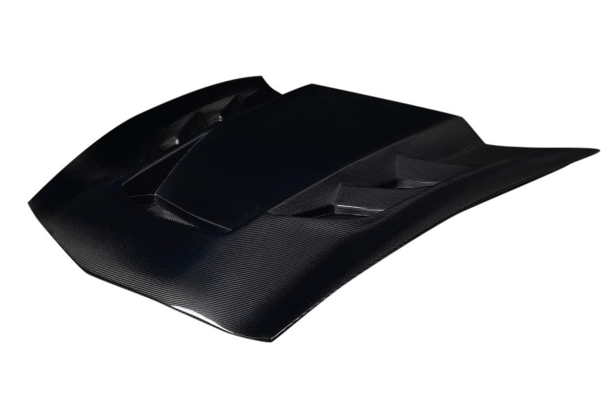 2014-2019 Chevrolet Corvette Carbon Creations Eagle Eye Carbon Fiber Hood - Image 3