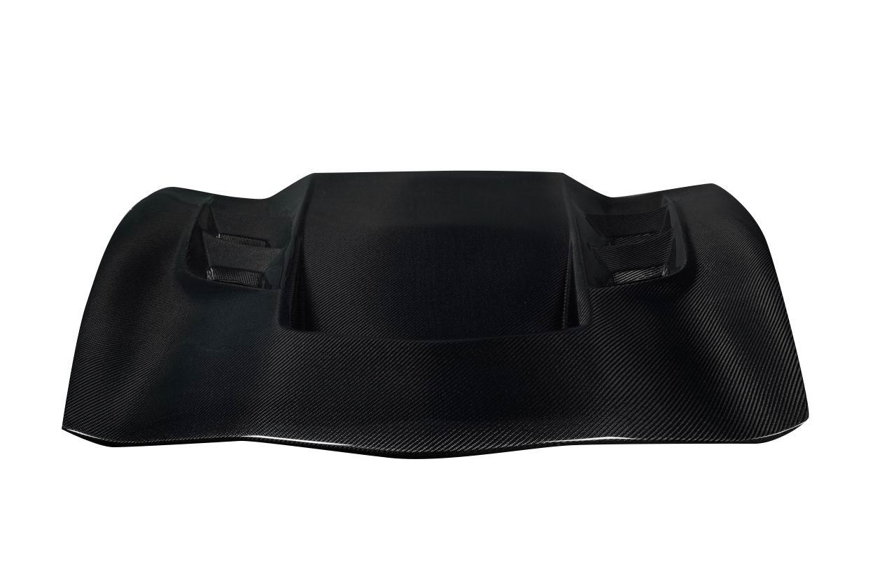 2014-2019 Chevrolet Corvette Carbon Creations Eagle Eye Carbon Fiber Hood - Image 5