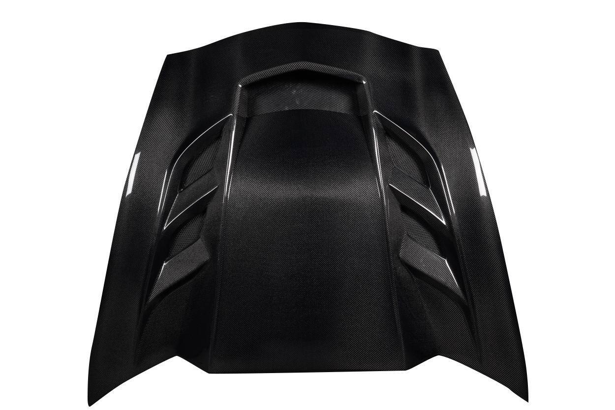 2014-2019 Chevrolet Corvette Carbon Creations Eagle Eye Carbon Fiber Hood - Image 6