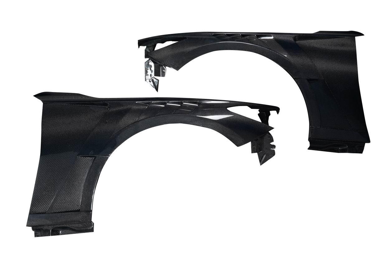 2017-2022 Infiniti Q60 Carbon Creations Koya Carbon Fiber Fender - Image 2