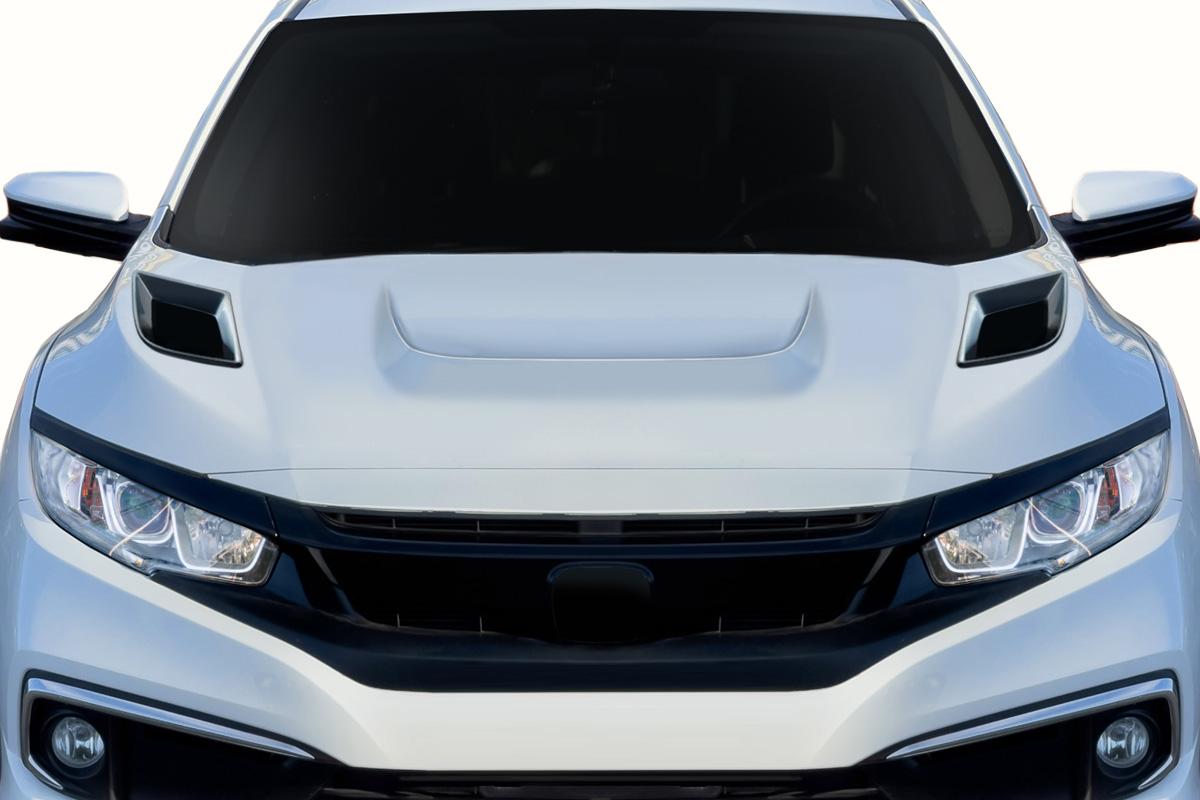 2016-2021 Honda Civic Duraflex Shingo Hood - Image 1