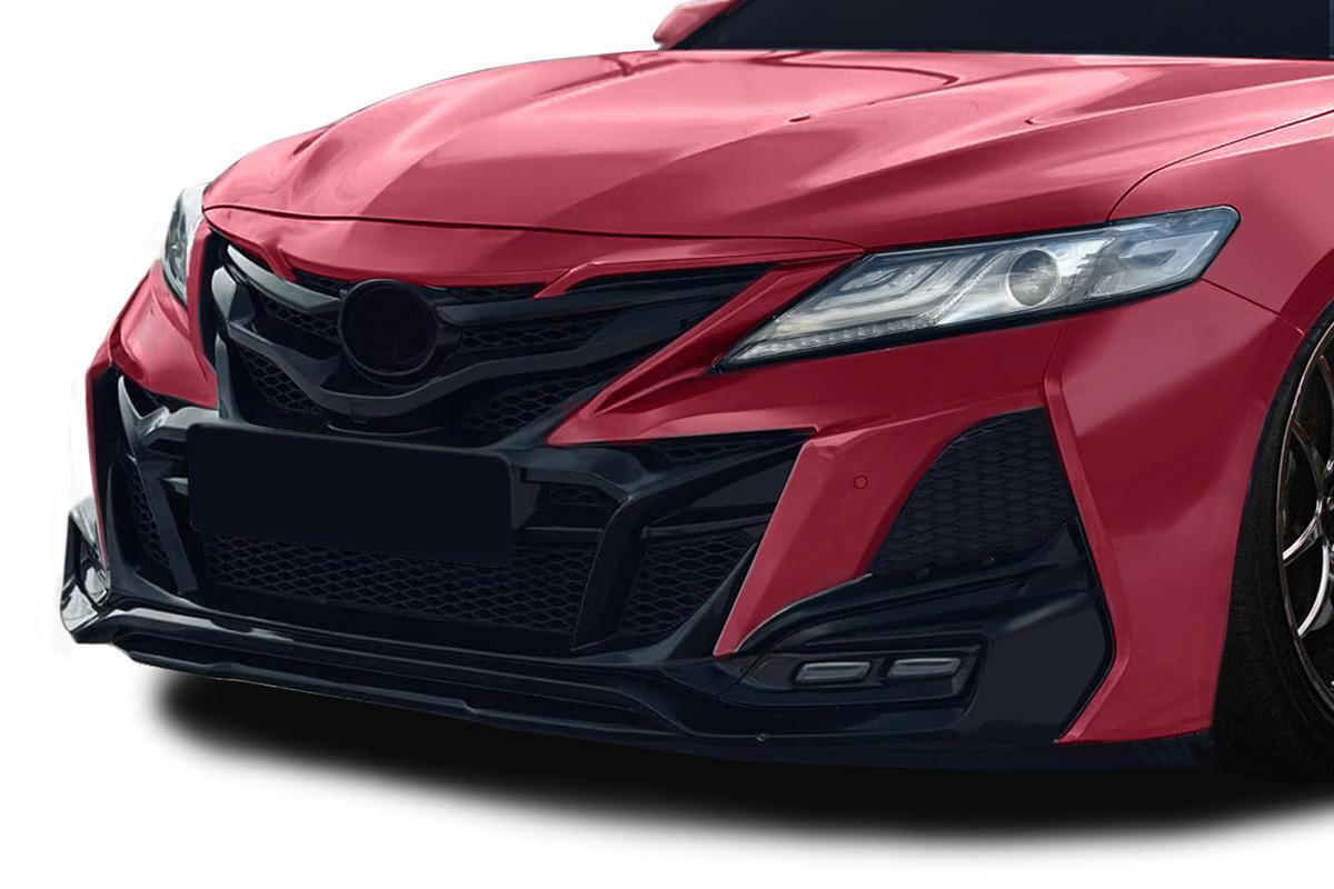 2018-2024 Toyota Camry Duraflex Speedstar Front Bumper - Image 2