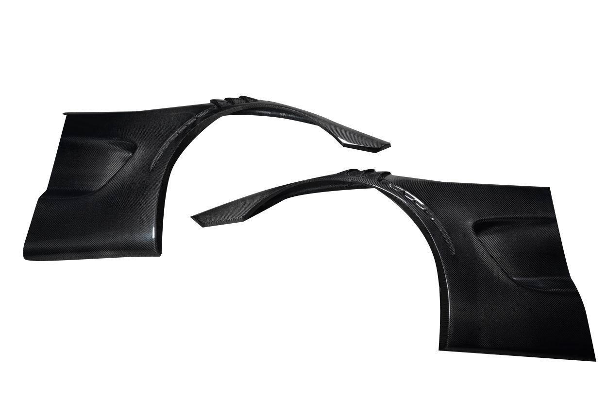 1997-2004 Chevrolet Corvette Carbon Creations GT3RS Look Carbon Fiber Fender - Image 2