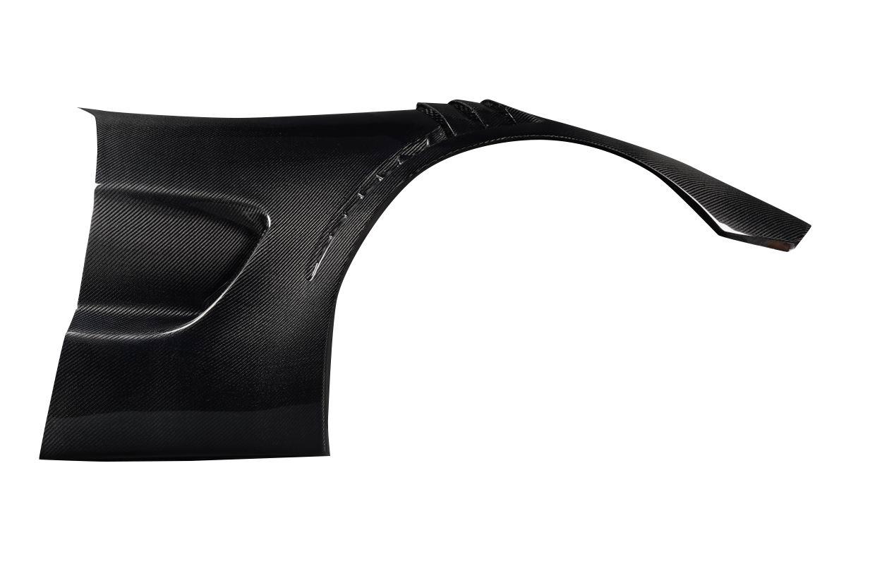 1997-2004 Chevrolet Corvette Carbon Creations GT3RS Look Carbon Fiber Fender - Image 3