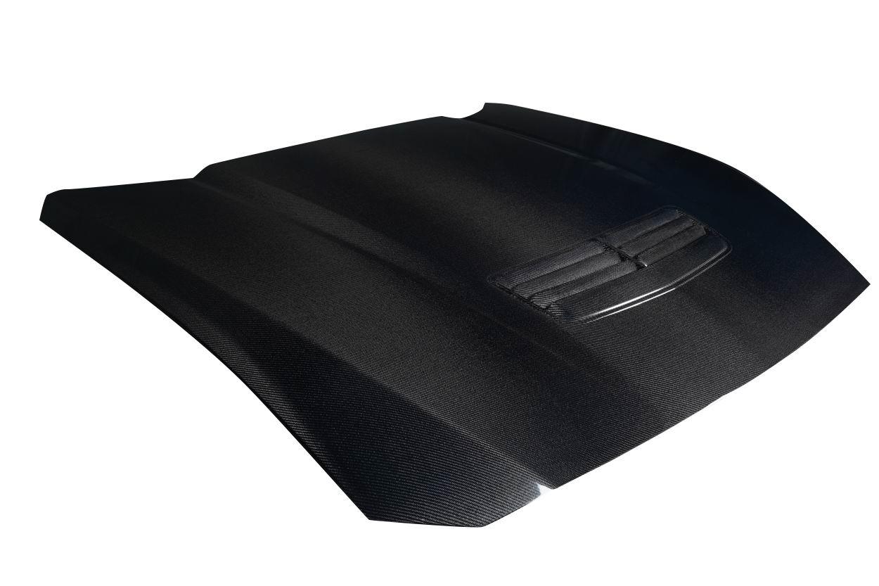 2024-2025 Ford Mustang Carbon Creations GT OEM Look Carbon Fiber Hood - Image 4