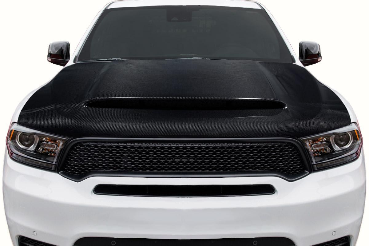 2014-2017 Dodge Durango Carbon Creations Demon Carbon Fiber Hood - Image 1