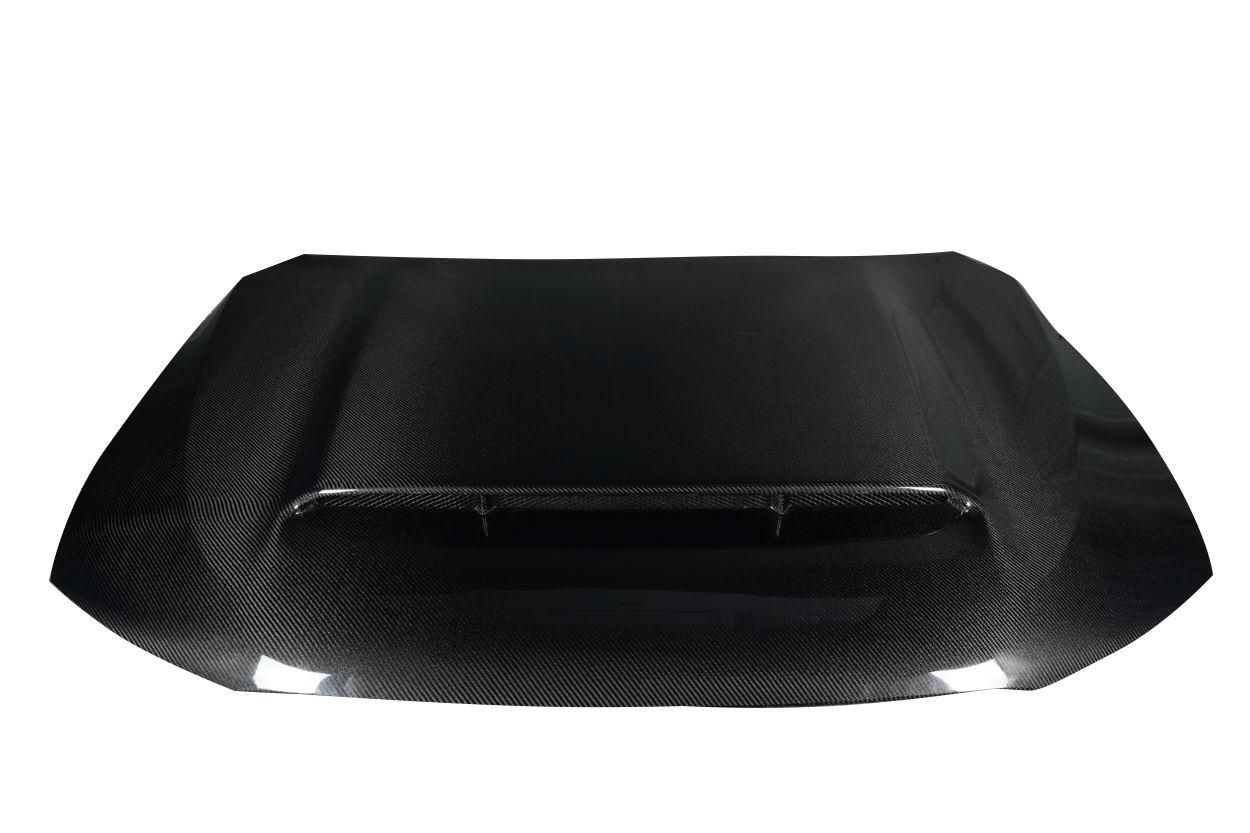 2014-2017 Dodge Durango Carbon Creations Demon Carbon Fiber Hood - Image 2