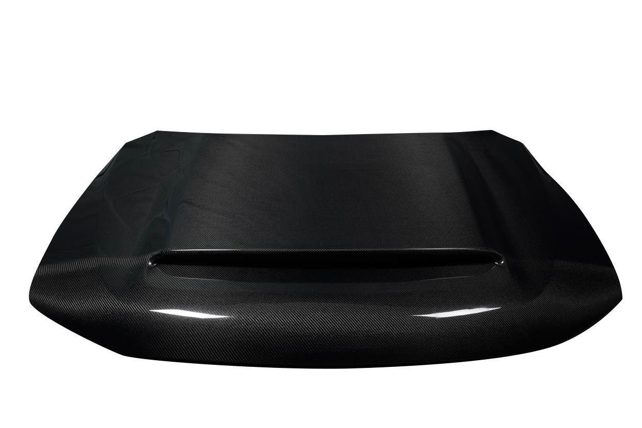 2014-2017 Dodge Durango Carbon Creations Demon Carbon Fiber Hood - Image 5