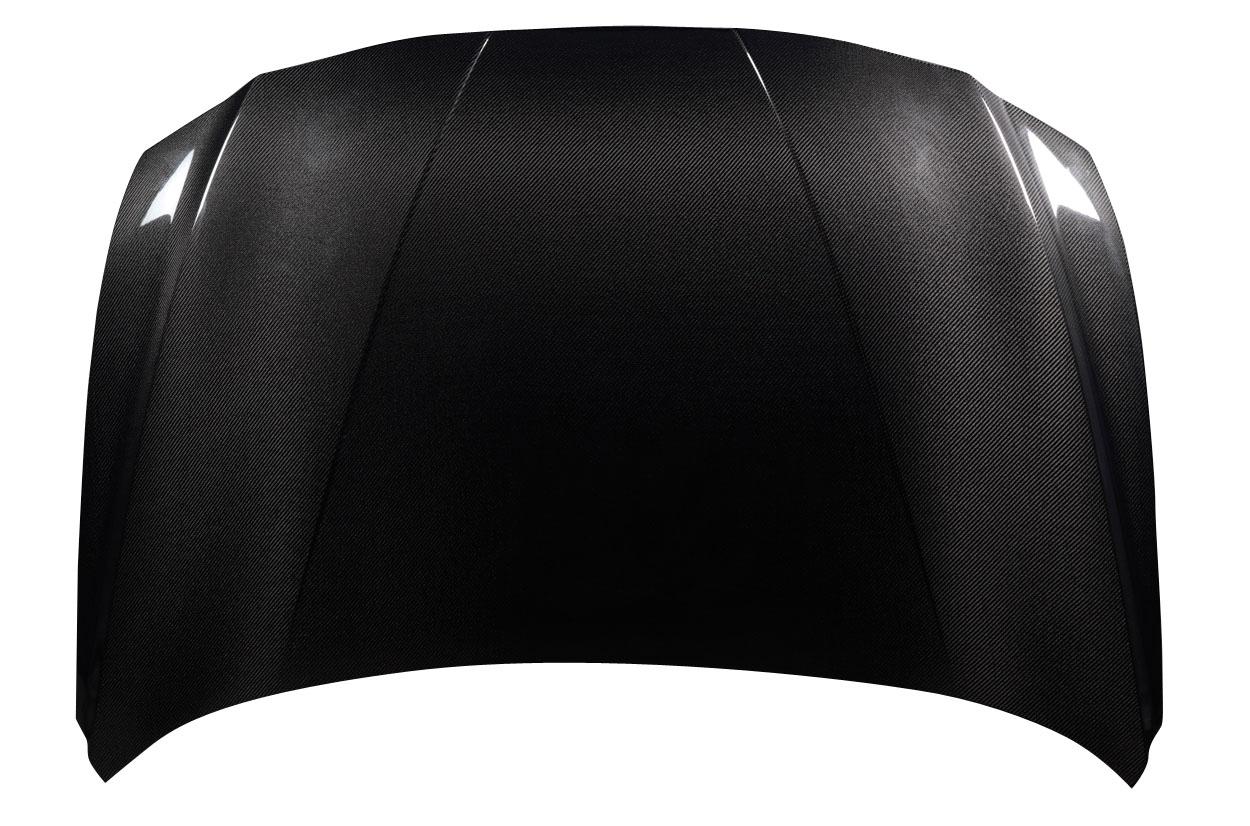 2021-2023 Hyundai Elantra Carbon Creations OEM Look Carbon Fiber Hood - Image 5