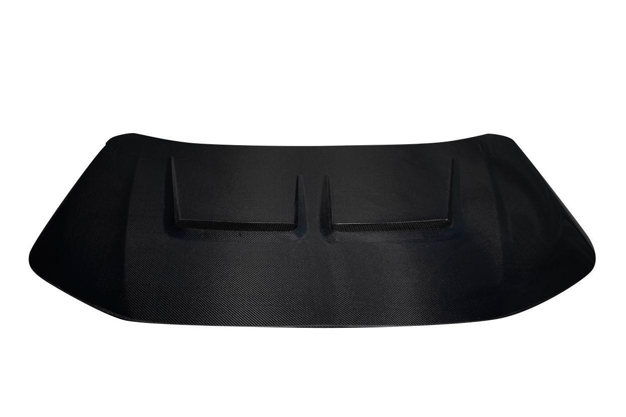 2022-2025 Honda Civic Carbon Creations Kumei Carbon Fiber Hood - Image 2