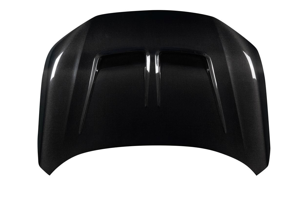 2022-2025 Honda Civic Carbon Creations Kumei Carbon Fiber Hood - Image 6