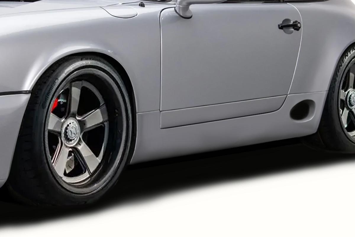 1974-1993 Porsche 964 Duraflex Turbo Look Side Skirts - Image 2