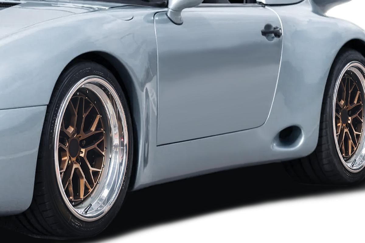 1974-1993 Porsche 964 Duraflex Starkman Wide Body Side Skirts - Image 2