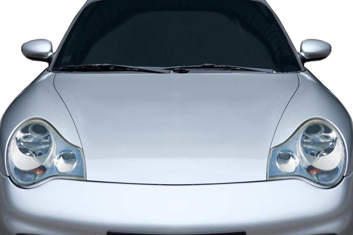 1999-2004 Porsche 996 Carbon Creations OEM Look Carbon Fiber Hood - Image 1