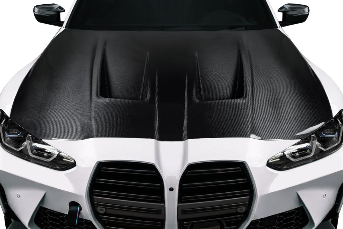 2021-2025 BMW M3 Carbon Creations Phased Carbon Fiber Hood - Image 1