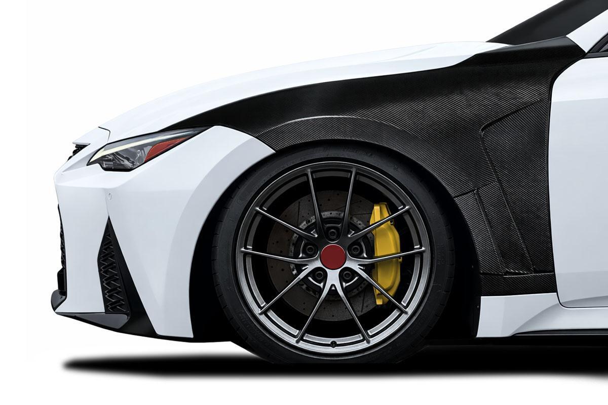 2021-2025 Lexus IS Carbon Creations GLX Carbon Fiber Fender - Image 1