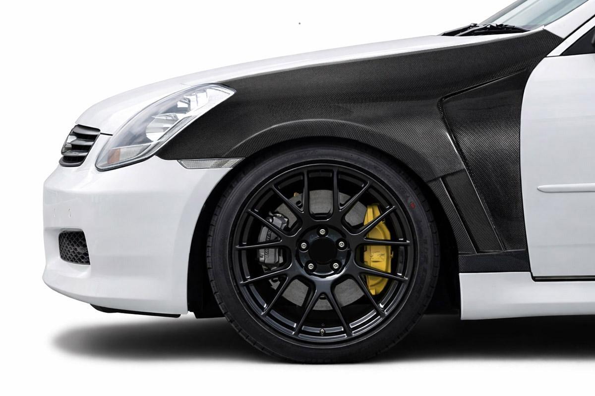 2003-2006 Infiniti G35 Carbon Creations GSF Carbon Fiber Fender - Image 1