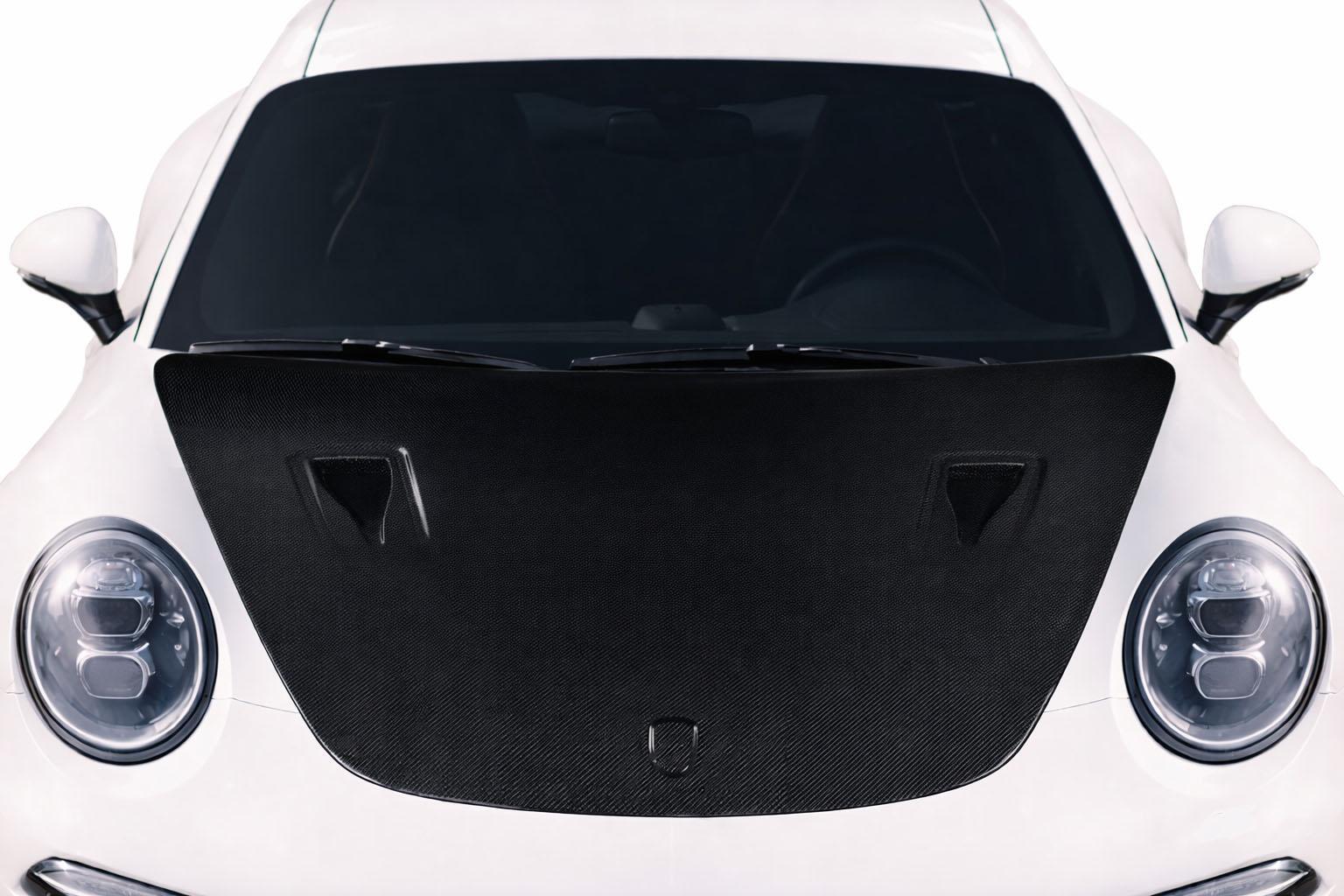 2012-2019 Porsche 911 Carbon Creations GT2RS Look Carbon Fiber Hood - Image 1