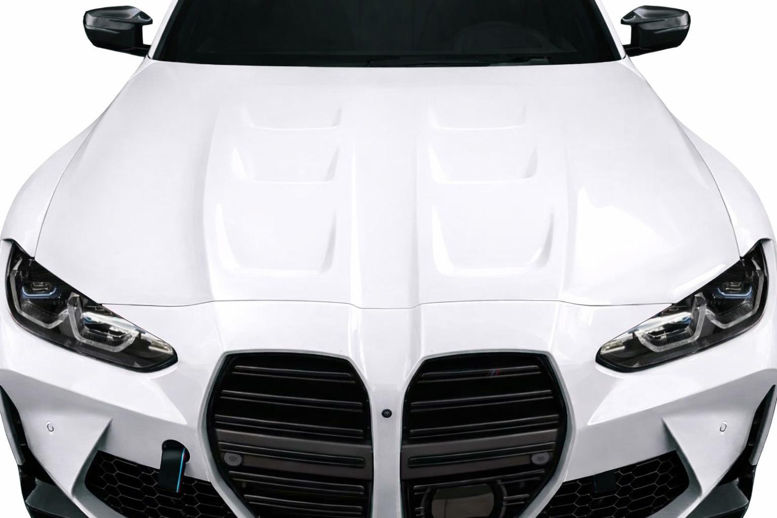 2021-2025 BMW M3 Duraflex Fighter Hood - Image 1