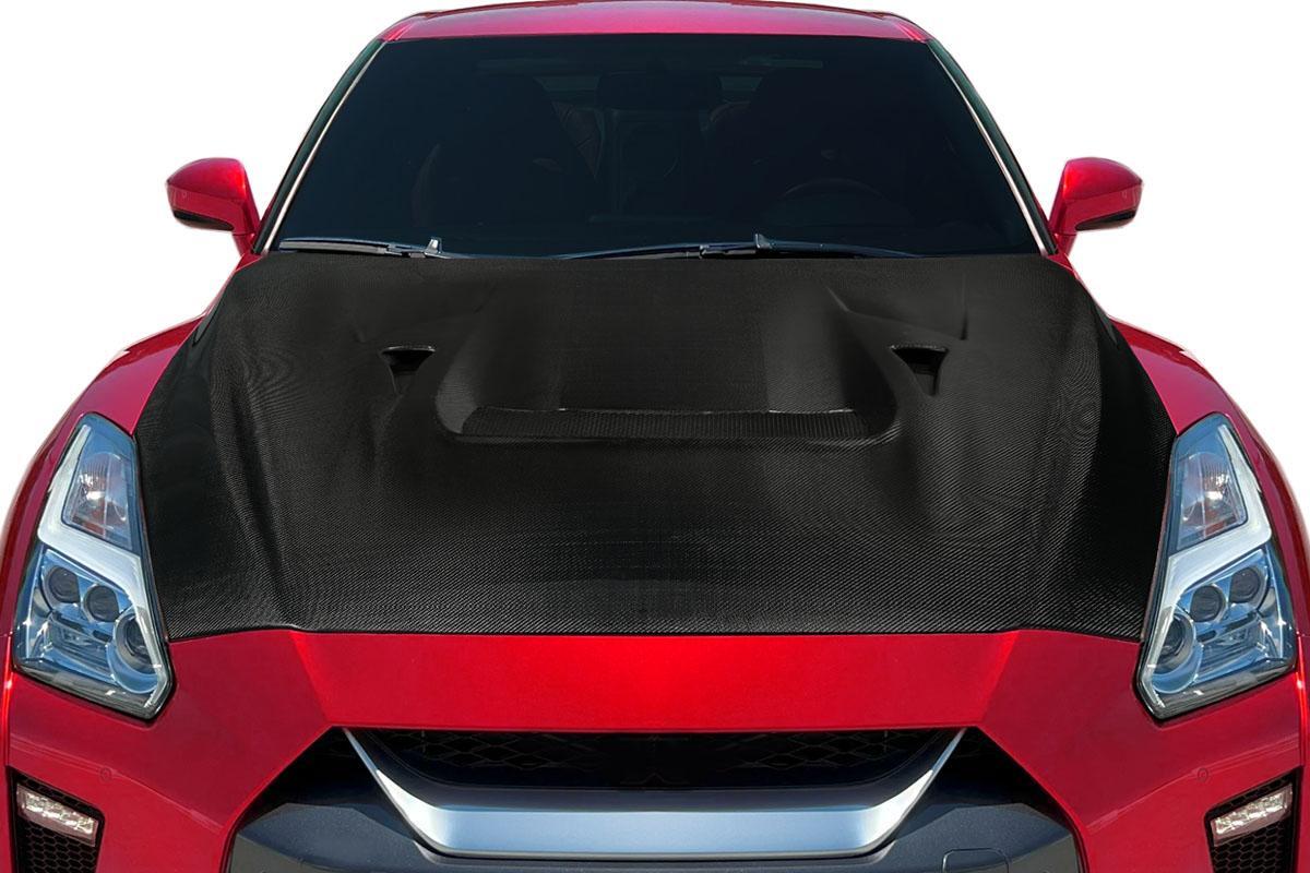 2017-2023 Nissan GTR Carbon Creations VRS Carbon Fiber Hood - Image 1