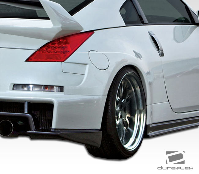 Fujimura Auto Rear Diffuser for Nissan 350Z (Z33) 2003-2009