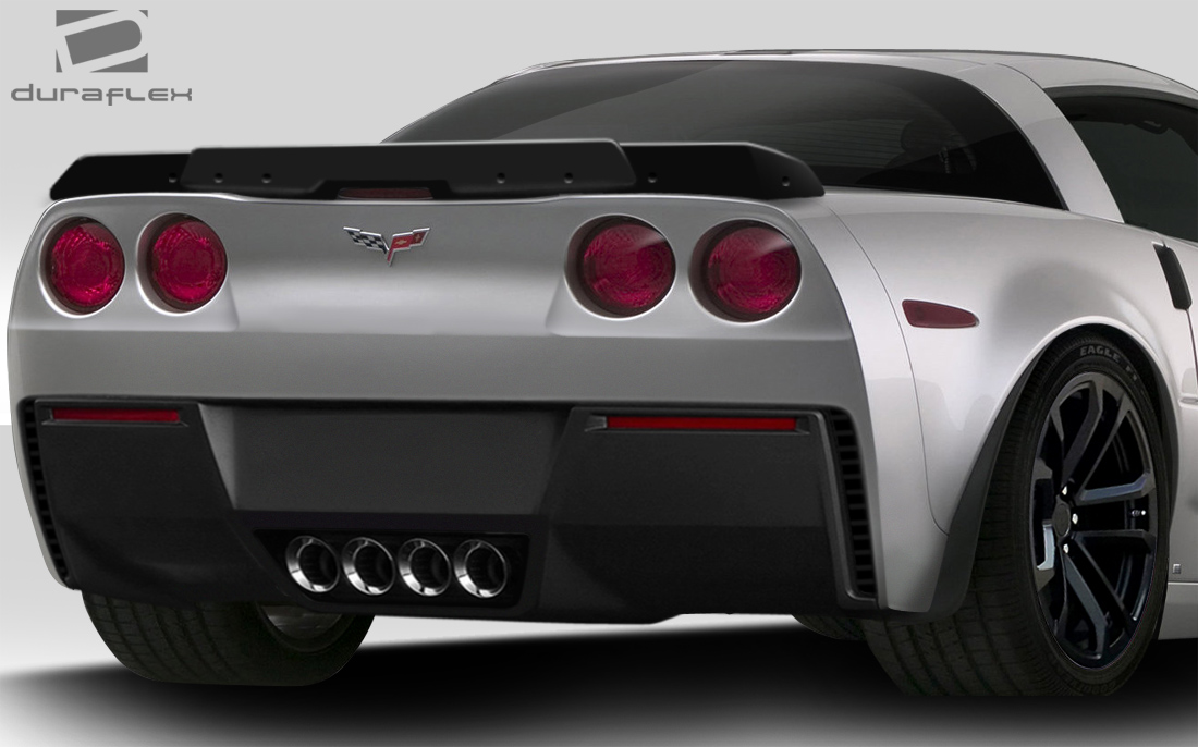 FIT For 2005-2013 Corvette C6 Duraflex Stingray Z Rear Wing Spoiler - 2 Pie...