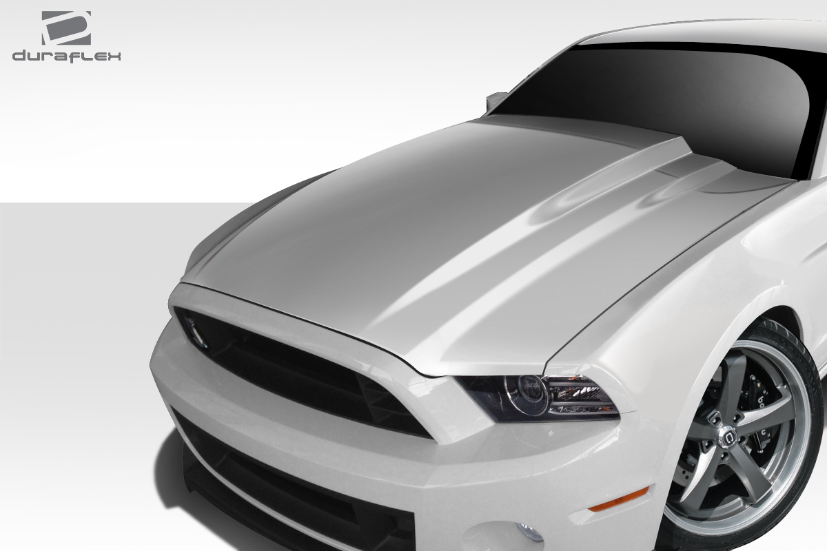 X. Duraflex Cobra R Hood Body Kit for 13-14 Ford Mustang. 