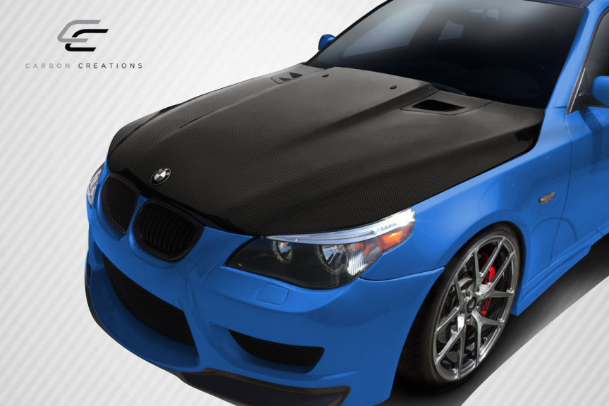 2006 BMW 5 Series 0 Hood Body Kit 20042010 BMW 5 Series E60 Carbon