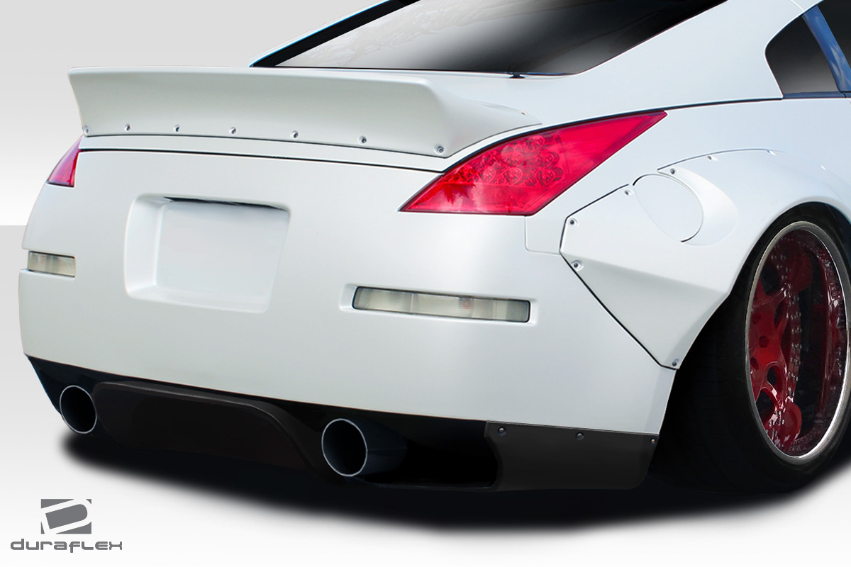 Duraflex Z33 RBS Rear Diffuser 3 PC for Nissan 350z 0308 Ed 113546 eBay