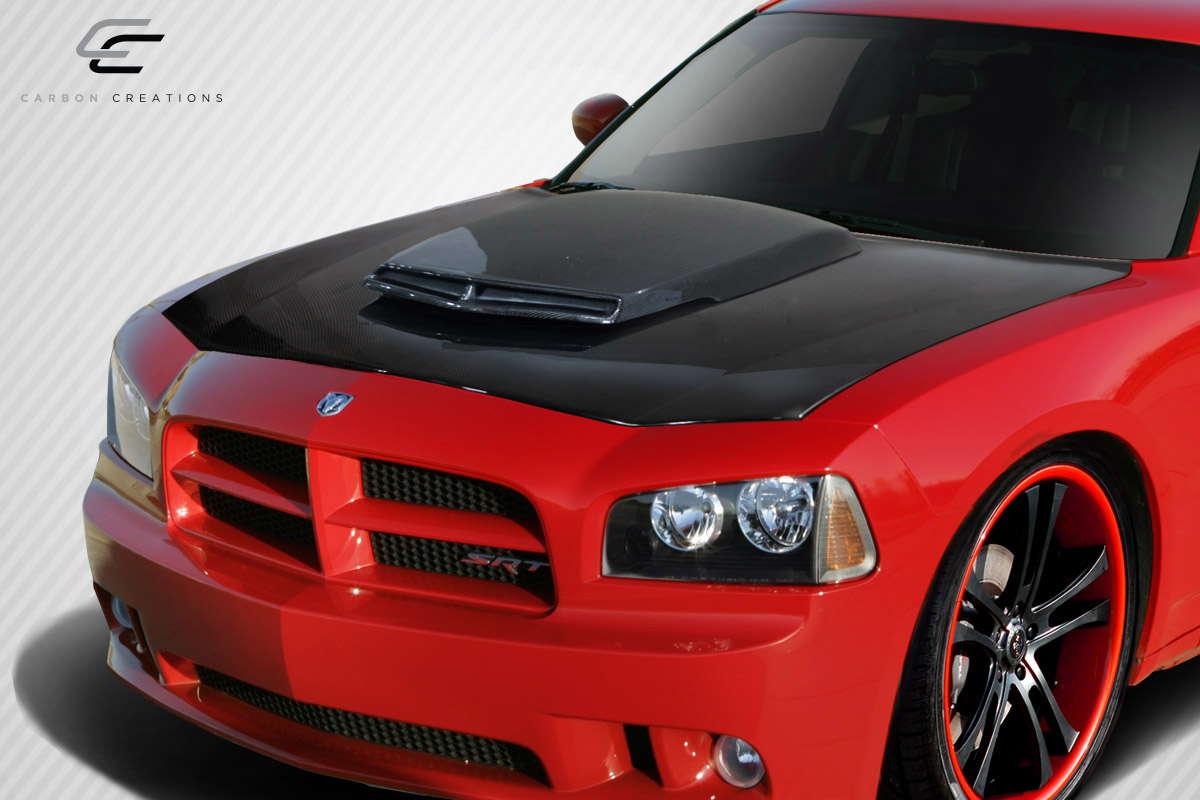 Carbon Fiber Hood Body Kit for 2007 Dodge Charger 0 20062010 Dodge