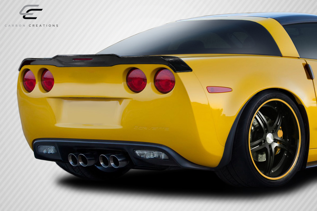 Wing Spoiler Body Kit - 2005-2013 Chevrolet Corvette C6 Carbon Creations Dr...