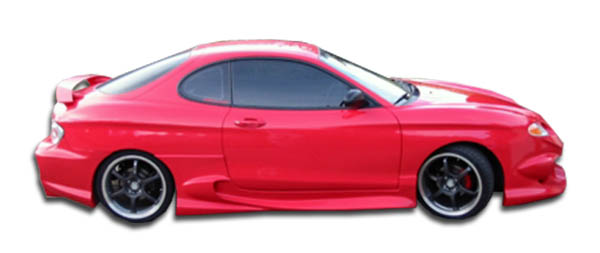 2000-2001 Hyundai Tiburon Duraflex Vader Side Skirts Rocker Panels - 2 Piece