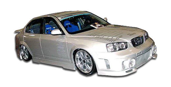 2001-2006 Hyundai Elantra Duraflex Evo Side Skirts Rocker Panels - 2 Piece