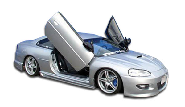 2001-2006 Dodge Stratus Chrysler Sebring 2DR Duraflex Viper Side Skirts Rocker Panels - 2 Piece