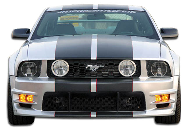 Brightt Duraflex ED-VGS-218 GT500 Wide Body Front Bumper Cover 1 Piece Body Kit Compatible With G Coupe 2003-2007 