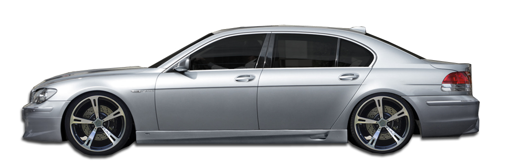 2002-2008 BMW 7 Series E66 Urethane Eros Version 1 Side Skirts Rocker Panels - 2 Piece